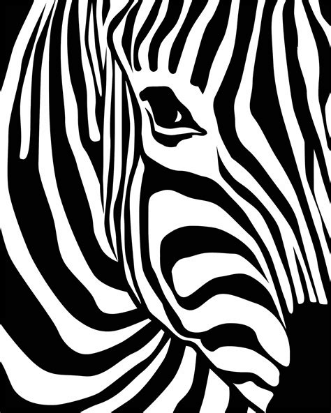 Download 183+ Zebra Print Paintings Printable